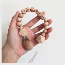 moonpie European and American best-selling baby pacifier lanyard toy anti-drop chain pacifier anti-lost rope can be chewed