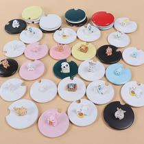 Cup lid ceramic cup lid accessories water cup lid round cartoon universal mug lid glass cup lid sold separately