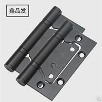 Xinpinfa direct sales black mother-in-law hinge 4-inch bearing silent hinge wooden door stainless steel hinge (two pieces)
