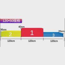 Podium childrens wooden competition adult podium podium school track and field equipment sports meeting unit