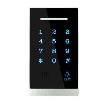 New face recognition access control touch screen large capacity card swipe password doorbell time attendance access control all-in-one machine