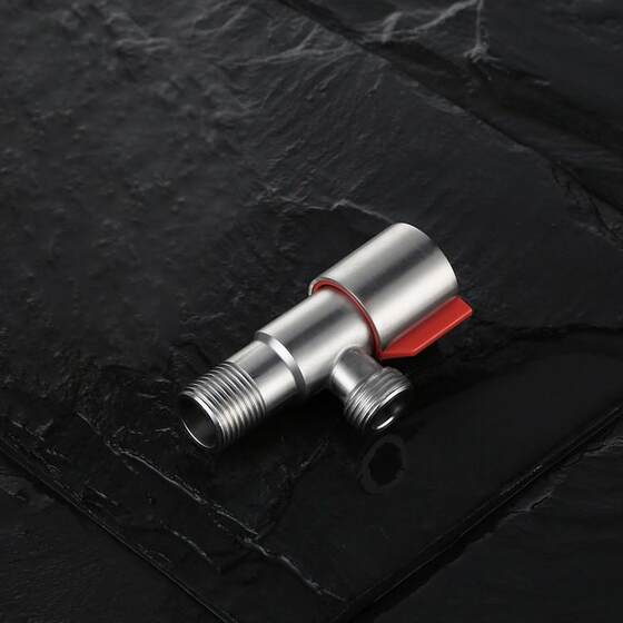 三角阀304不锈钢浴室卫生间冷热厨房加厚冷热角阀厨用马桶