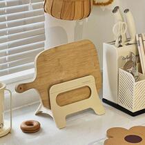 Chopping board placement rack vertical separate large drain simple kitchen countertop sink sticky board chopping board rack pot lid rack