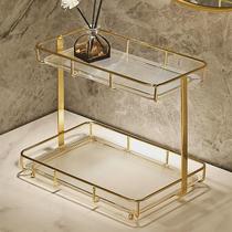 Bathroom towel rack toilet washbasin bathroom storage rack wall-mounted no hole punching on the wall