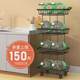 Kitchen slit storage rack floor-standing multi-layer storage rack detachable gap vegetable rack household fruit storage basket