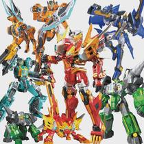 New Steel Flying Dragon 3 Mountain and Sea Beast Record Transformation Toy for Boys and Children 2 Mecha King Kong Robot 5 Combination