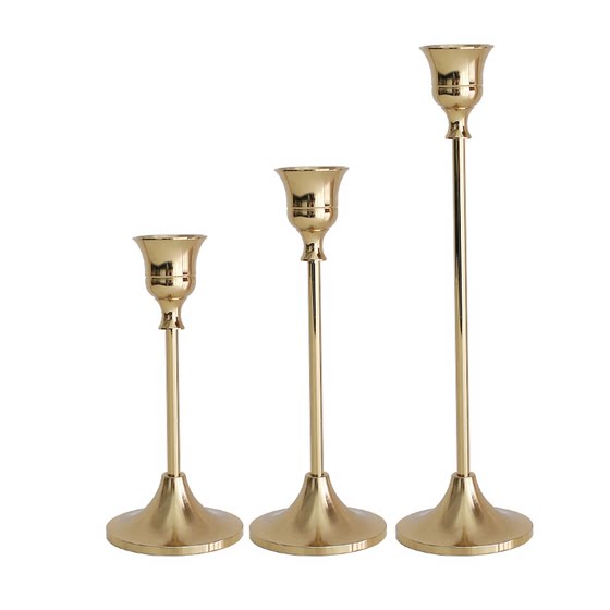 High-end candlestick decoration ornaments candlestick base Nordic home dining table romantic wedding candlelight dinner party