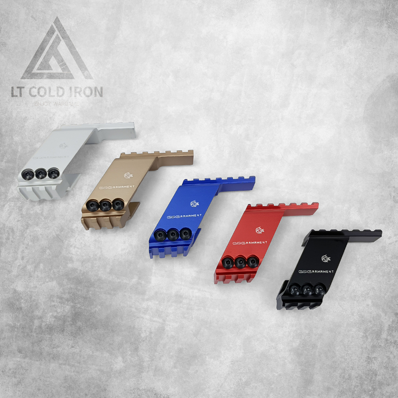 M1911 Metal Bridge Bracket 6 Series Aluminum Alloy Cnc War Eagle Zy1 Colt Tactical Height Increase