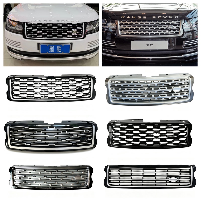 Suitable for Land Rover Range Rover Executive Grille Modification, New Model Honeycomb Limited Edition Electroplated Genesis Grille, Old to New Conversion Suitable for Land Rover Range Rover Executive Grille Modification, New Model Honeycomb Limited Edition Electroplated Genesis Grille, Old to New Conversion