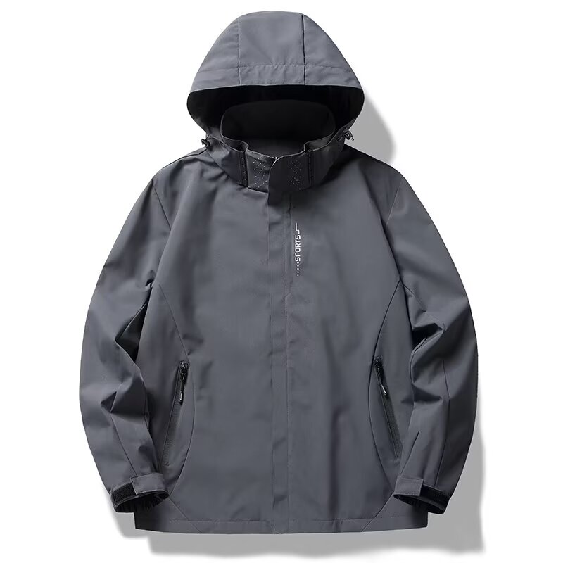 Foreign Trade Order Withdrawn: Men's Spring and Autumn American-Style Windproof and Waterproof Windbreaker Outdoor Sports Jacket Cardigan