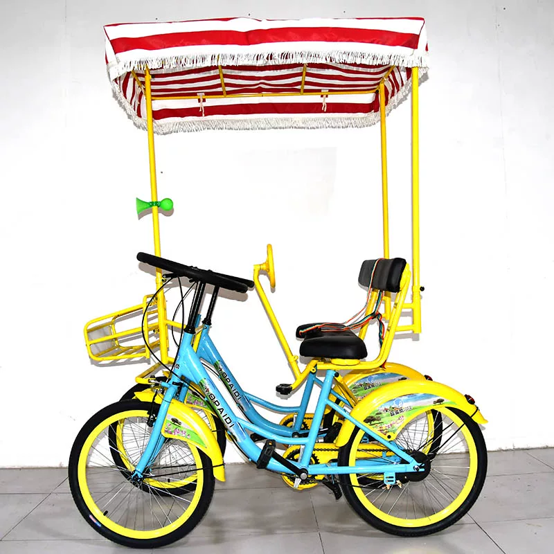 tandem велосипед, детский четырехколёсный автомобиль, для любимых, семейный стиль