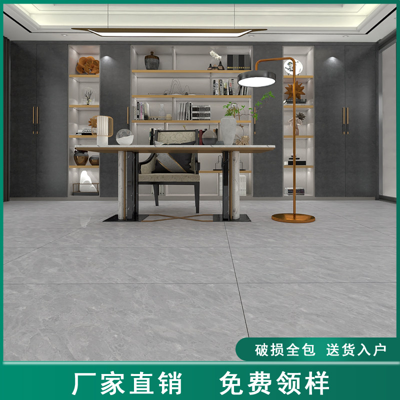Foshan Tongbody bright light marble 600x1200 Emo grey marble anti-slip and abrasion resistant floor tiles