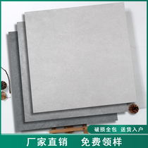 Dark gray whole body antique brick 600×600 cement brick bathroom balcony wall brick outdoor villa garden floor tile