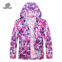 TTECOP exploits spring summer outdoor men and women childrens money sunscreen clothing camouflavos printed fashion skin cloths JL7011