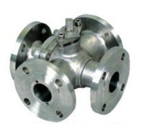 X14W-10 (stainless steel) four-way plug valveX14W-10 (stainless steel) four-way plug valve