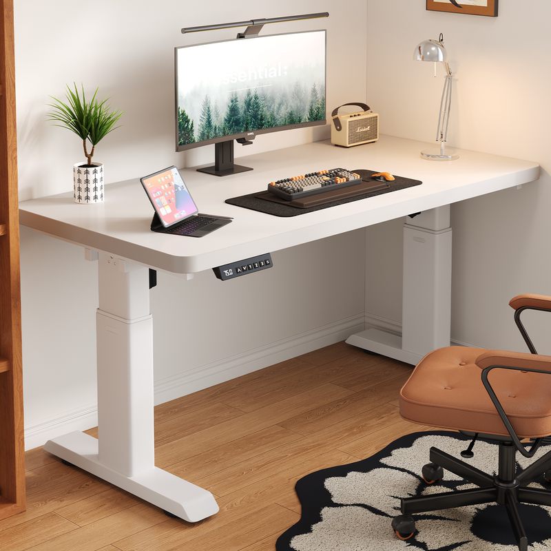 Electric Lifting Computer Desk, Home Student Desk, Double Writing Desk, Thickened Table Legs, Adjustable Office Desk Electric Lifting Computer Desk, Home Student Desk, Double Writing Desk, Thickened Table Legs, Adjustable Office Desk