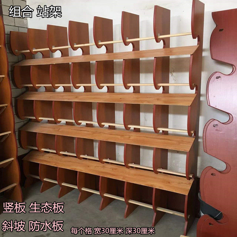 Pigeon utensils supplies Pigeon perch stand scaffolding public shed special combination shed solid wood stand frame foster shed stand frame