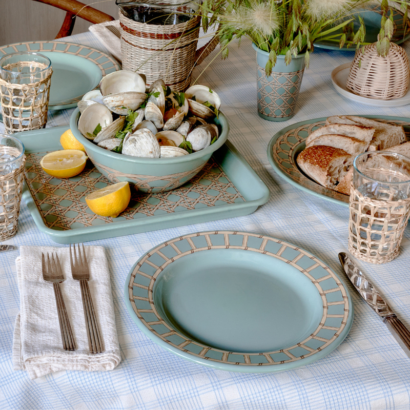 Aesthetic Goods｜Crow Canyon Domino Enamel Tableware