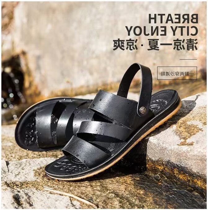 Dép mùa hè Dép nam và dép mang chống trượt mềm mại - Giày thể thao / sandles dép quai hậu nữ đẹp