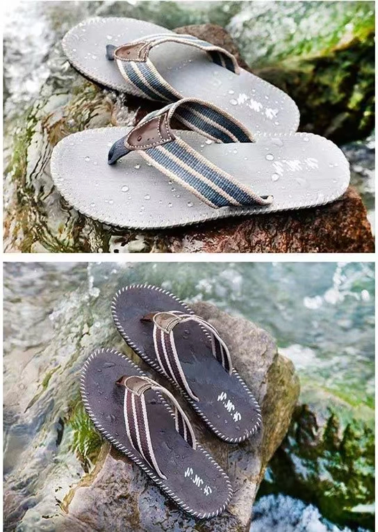 Giày đế dày chống trơn trượt cho nam mùa hè đi dép xỏ ngón và dép đi trong nhà - Giày thể thao / sandles giày sandal nam cao cấp