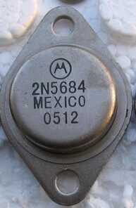 Original dismantler gold seal large current P pipe Big foot 2N5684 2N5684G test to deliver good