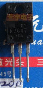 (Yuan Yu Electronics) Original Loaded Import Dismantling Machine K2647 2SK2647 Field effect electric crystal