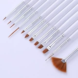 Ручки для рисования, лайнер для маникюра со шнуром, окрашенная пигментированная кисть, «сделай сам»