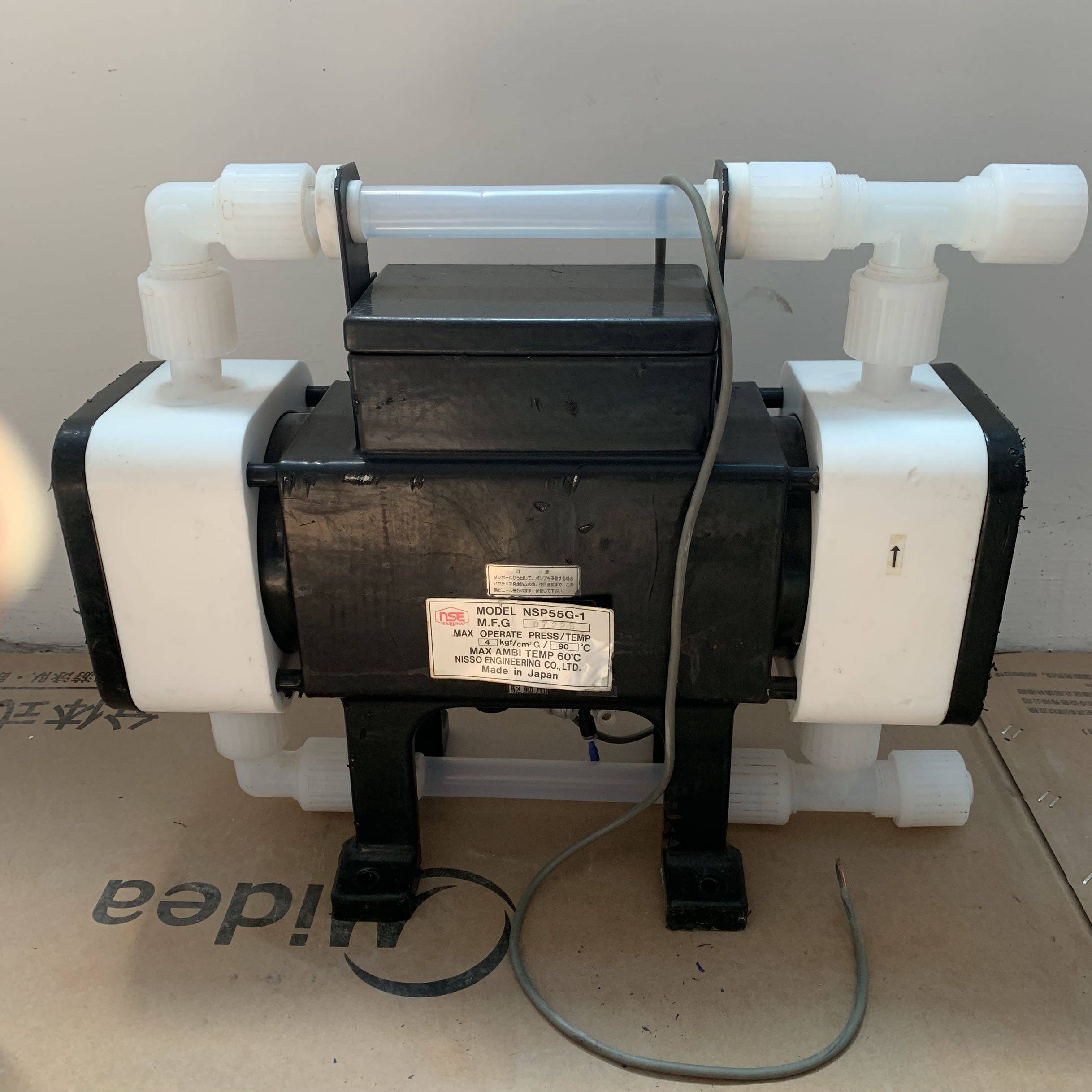 Japan Entegris pneumatic air sac pump NSP55G-1 second-hand disassembly parts