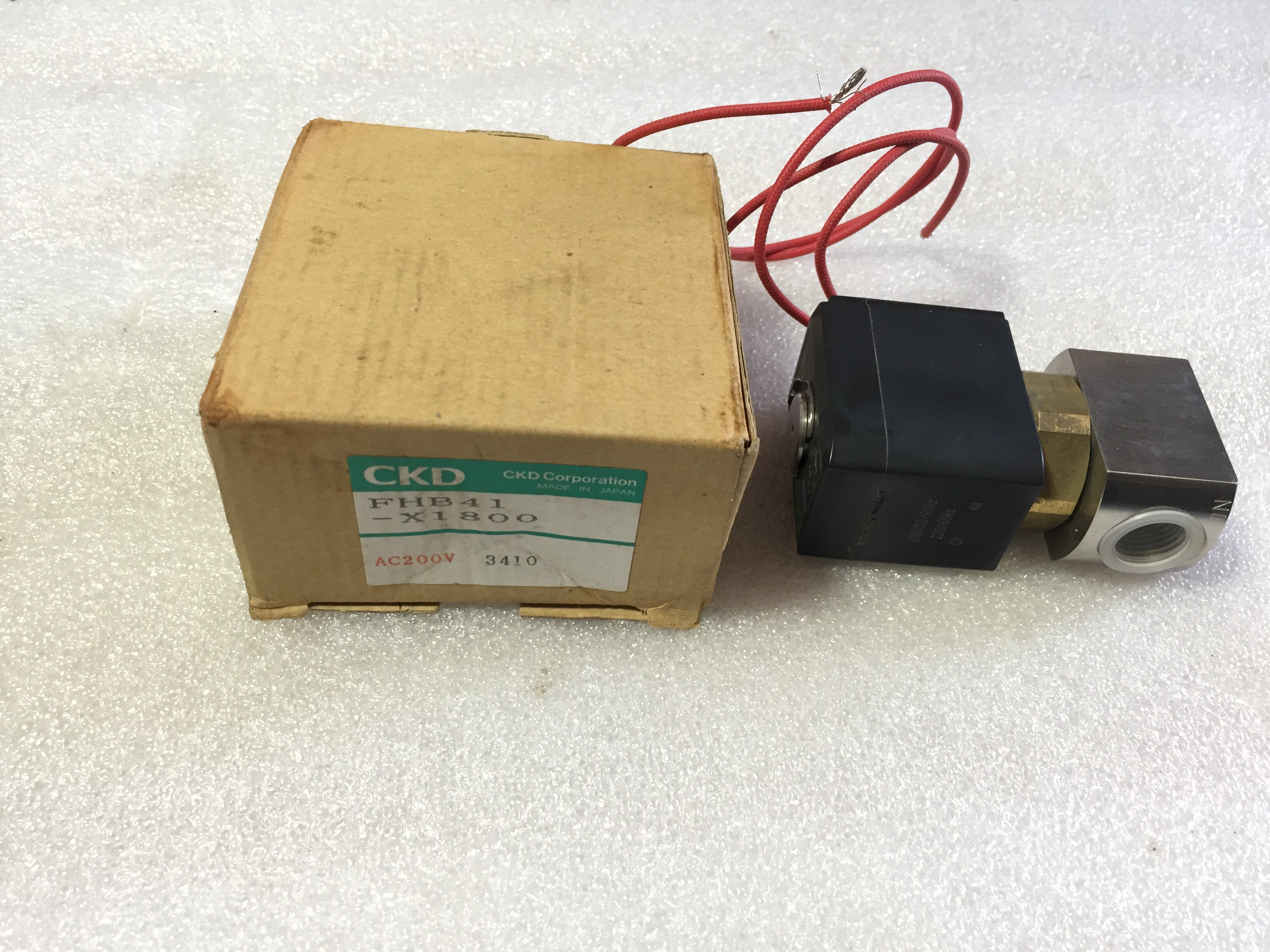 FHB41-X1800 Japan CKD solenoid valve original brand new
