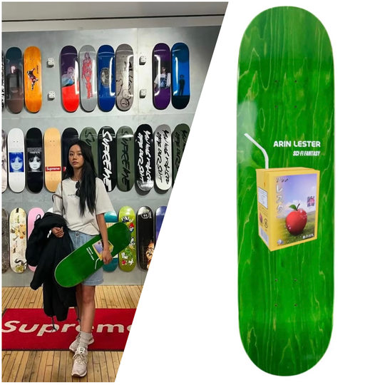 Lee Hye-ri's good-natured competition for authentic skateboards of the same model