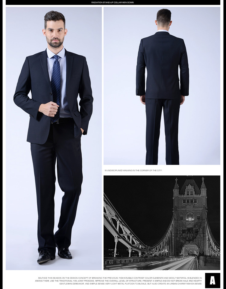 Costume homme FIRS en laine pour printemps - Ref 1565844 Image 10