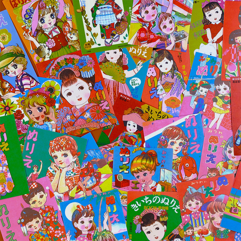 Japan's Showa Animation Poster Sticker Comeback Nostalgia Teenage Girl DIY phone protective shell Decorative Sticker computer stickup waterproof