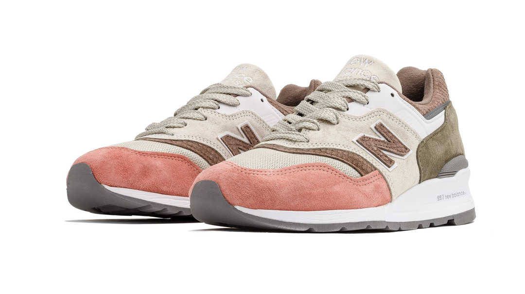 new balance 997 bone sunset