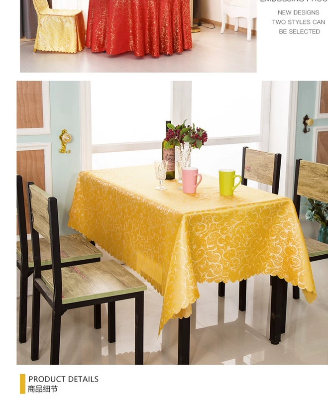 Tùy chỉnh khách sạn châu Âu Khăn trải bàn Bàn tròn Khăn trải bàn Khăn trải bàn Khăn vải Nhà hàng Hình chữ nhật Khách sạn Khăn trải bàn tròn Vải