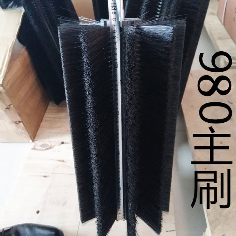 Unpowered sweeper main brush push sweeper brush workshop property factory garbage sweeper large brush