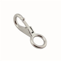 RICHWITS stainless steel directional spring hook fixed hook multi-function hook dog buckle