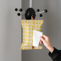  Momostalk ins wind Nordic simple multi-function can be hung embroidery small paper towel bag box living room Dining room