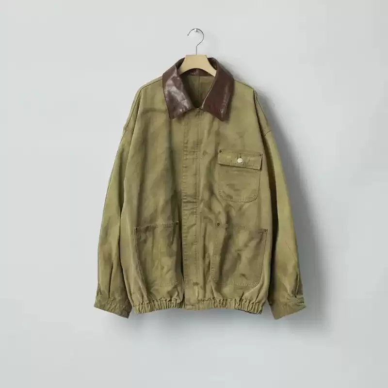 marka ECWCS JACKET ORGANIC COTTON SILK 24AW 军事风连帽夹克