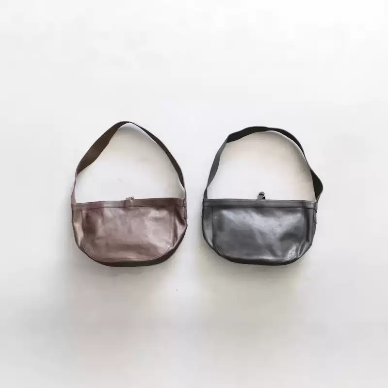 ANCELLM CANVAS SHOULDER BAG 26AW 水洗帆布大容量休閒單肩挎包-淘寶 
