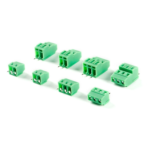 Клеммная колодка KF128L/H 2P 3P, шаг 3,81 мм, разъемный винт, 300 В/10 А