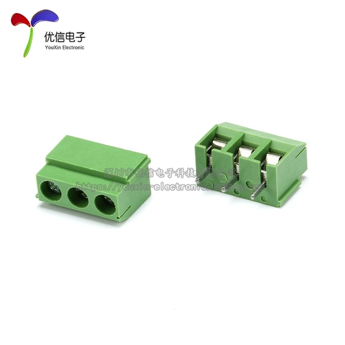 Оригинальная клеммная колодка для проводки KF126 2P 3P, шаг 5,0 мм, разъемный винт, тип 250 В/8 А