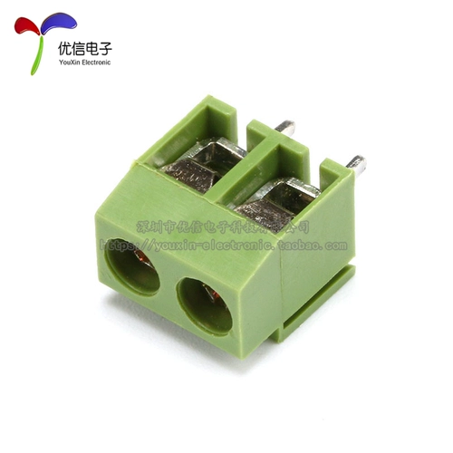Оригинальная клеммная колодка для проводки KF126 2P 3P, шаг 5,0 мм, разъемный винт, тип 250 В/8 А