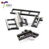 Мескоя сиденье Круглый отверстие IC сокет 6p 8p 14p 16p 16p 20p 24p 28p 40p 40p Узкие корпусы.