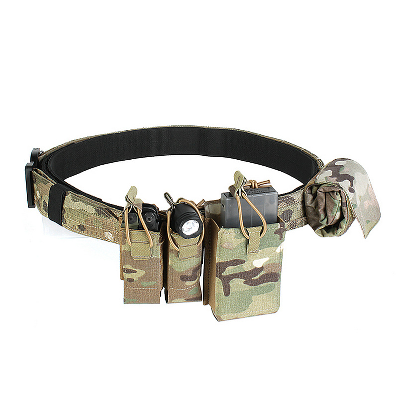 PEW ronin belt MOLLE tactical narrow waist seal engraved cobra buckle