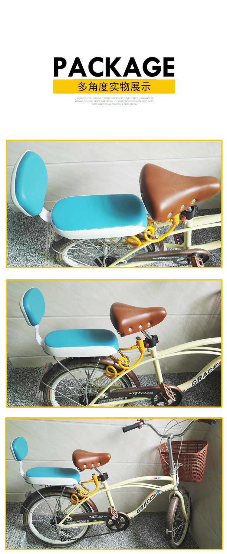 siège enfants pour vélo - Ref 2416440 Image 37