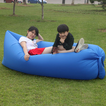 Outdoor pocket sofa portable air foldable single quick inflatable sofa bed inflatable mattress lunch break mat