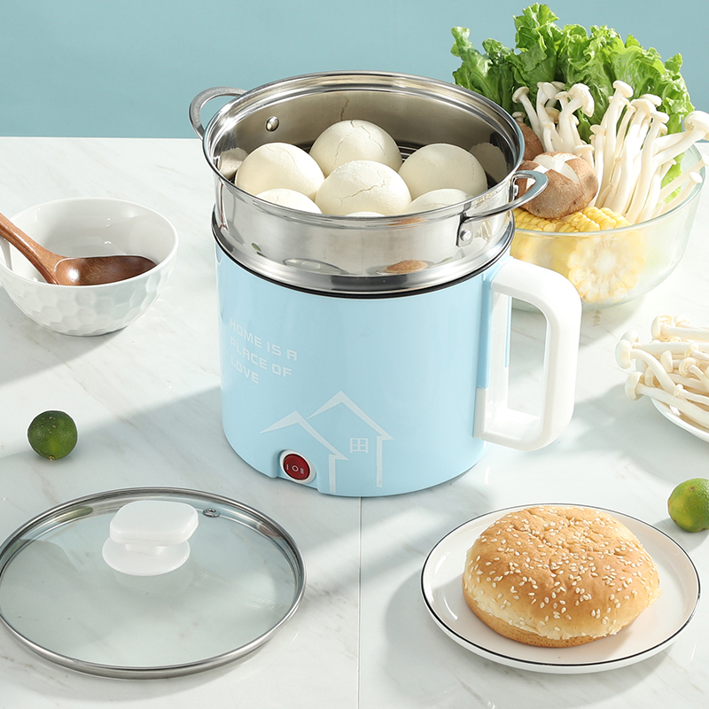 Stainless steel anti-heating appliances Multi-functional small electric hot cup Boiling Noodle cup Travel portable boiling kettle