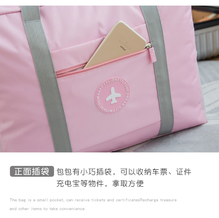 Gấp Travel Travel túi va li xe đẩy messenger nữ dung lượng cao ngắn đường đi nam nội trú túi duffel không thấm nước túi du lịch adidas