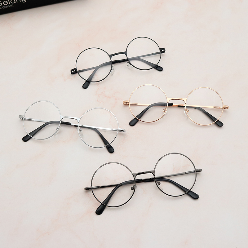 2023 Tide Fashion Children Retro Eyes Frames No Lenses Cute Kid Glasses Round Frame Boy Girl Baby-Taobao