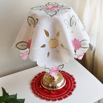 Bedroom lampshade cover European bedside table lace scarf printer cover cloth Fax Machine cover computer dust cover